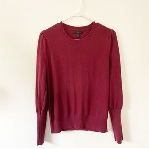 Banana republic maroon sweater. size M